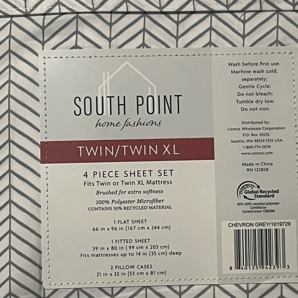 South Point Twin/Twin XL Sheet Set